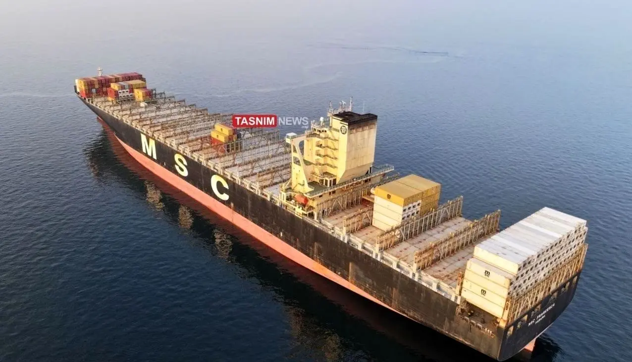 کشتی کانتینری