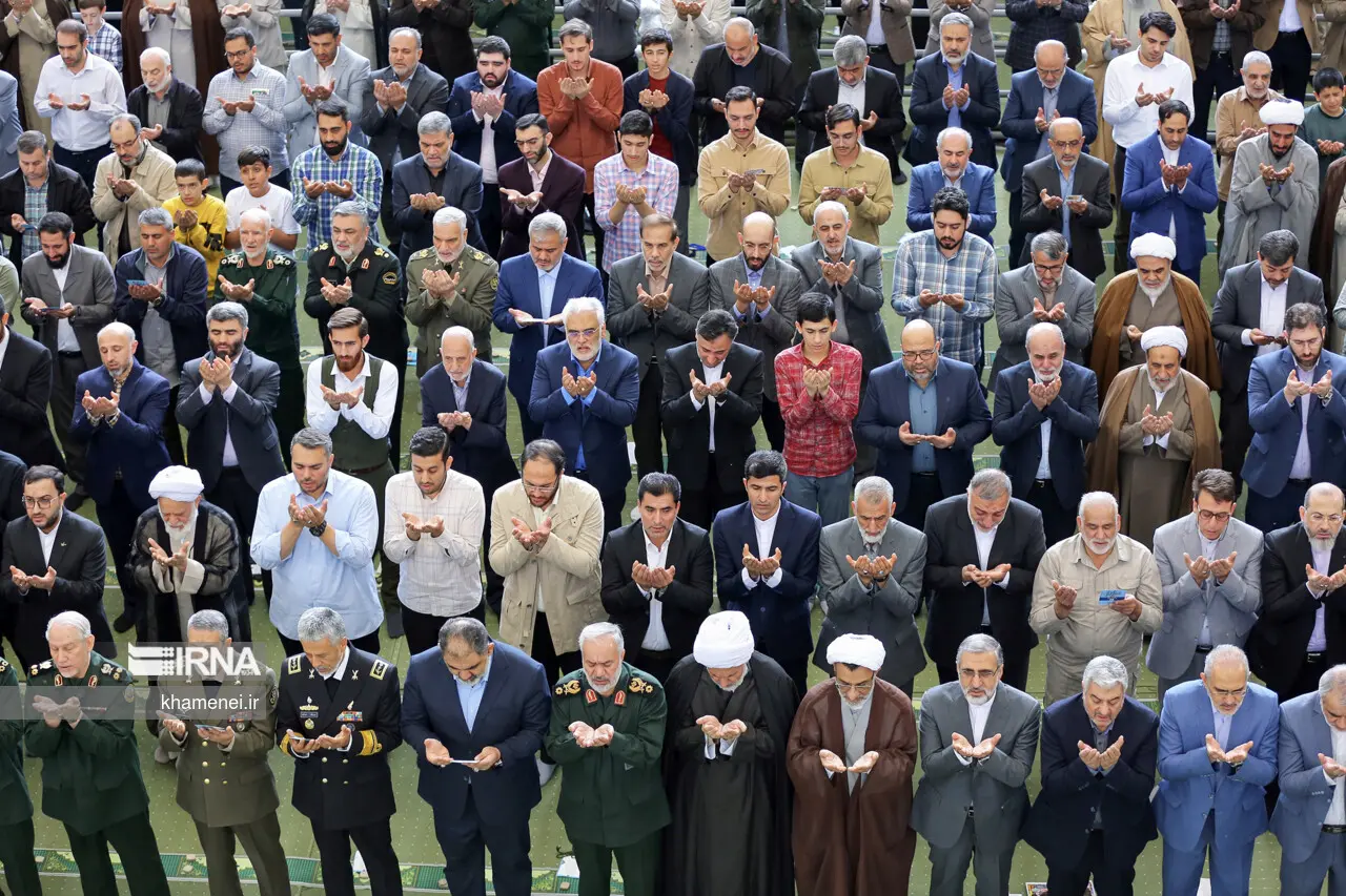قامه نماز باشکوه عید سعید فطر
