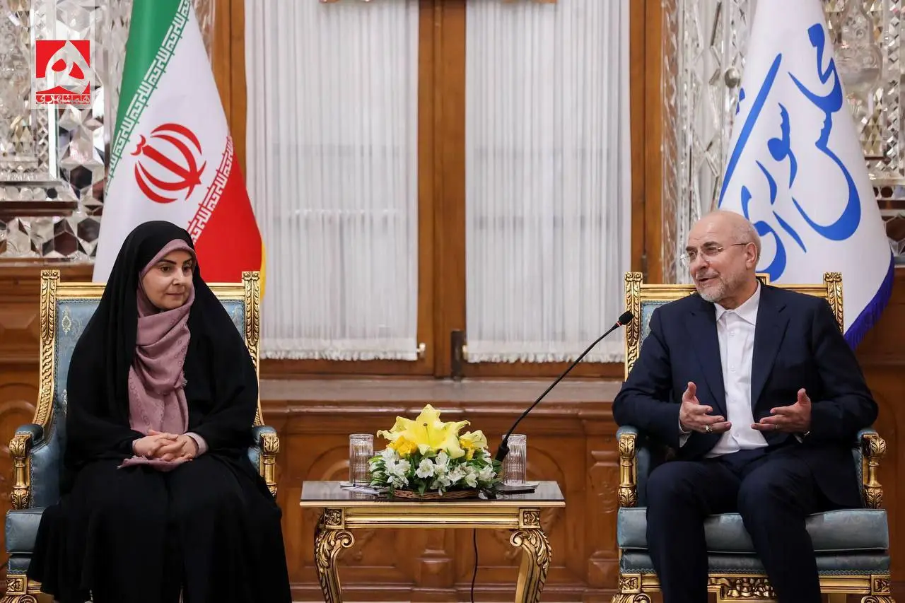 دیدار نوروزی قالیباف