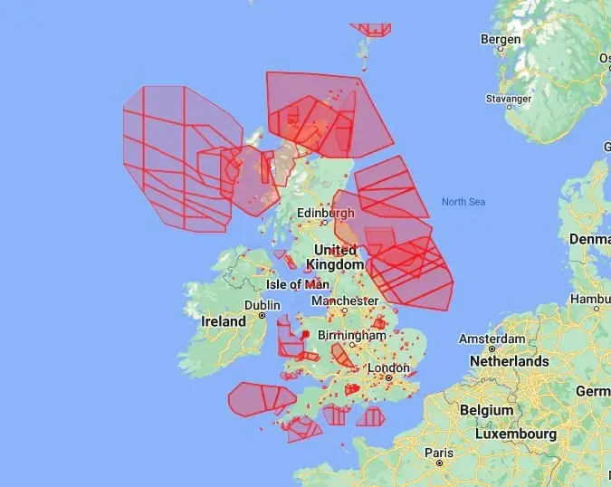 UK-Drone-Exclusion-Map