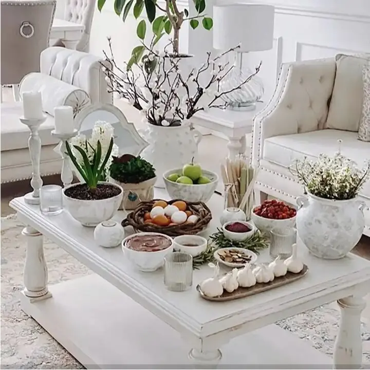 چیدمان سفره هفت سین