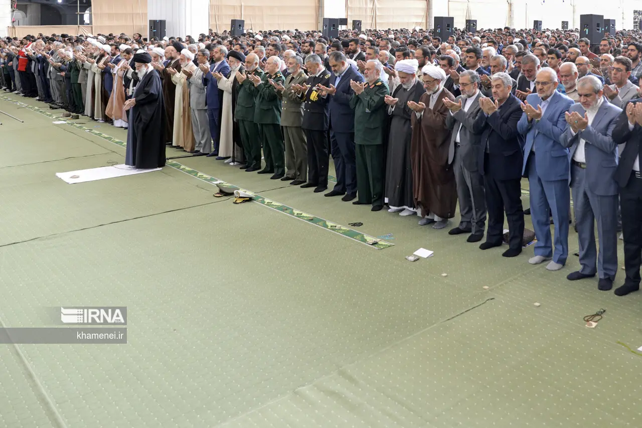 قامه نماز باشکوه عید سعید فطر