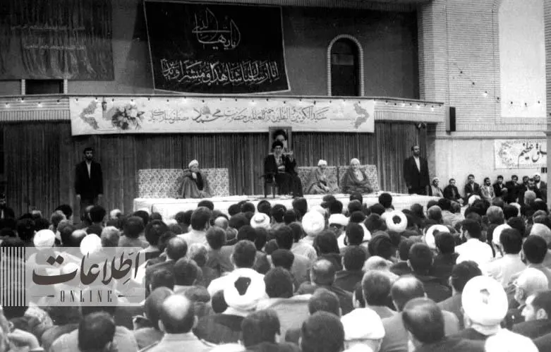 عکس خاتمی و ناطق و هاشمی در بیت‌رهبری