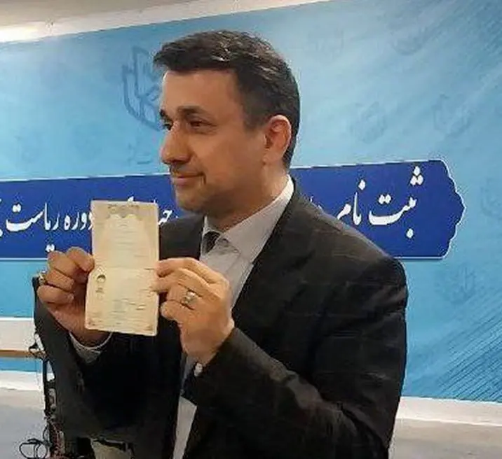 محمدی‌راد، نماینده تالش در مجلس یازدهم هم در انتخابات ریاست جمهوری شرکت کرد