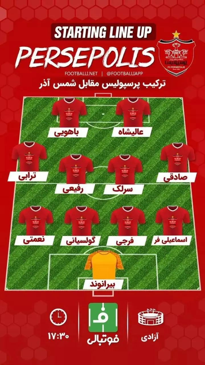 ترکیب پرسپولیس