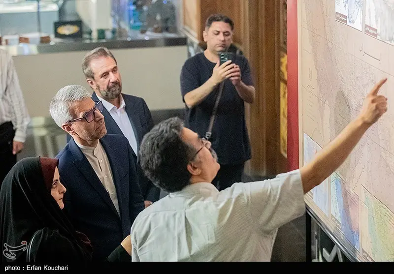 نمایش ۱۶ نقشۀ کهن خلیج فارس 