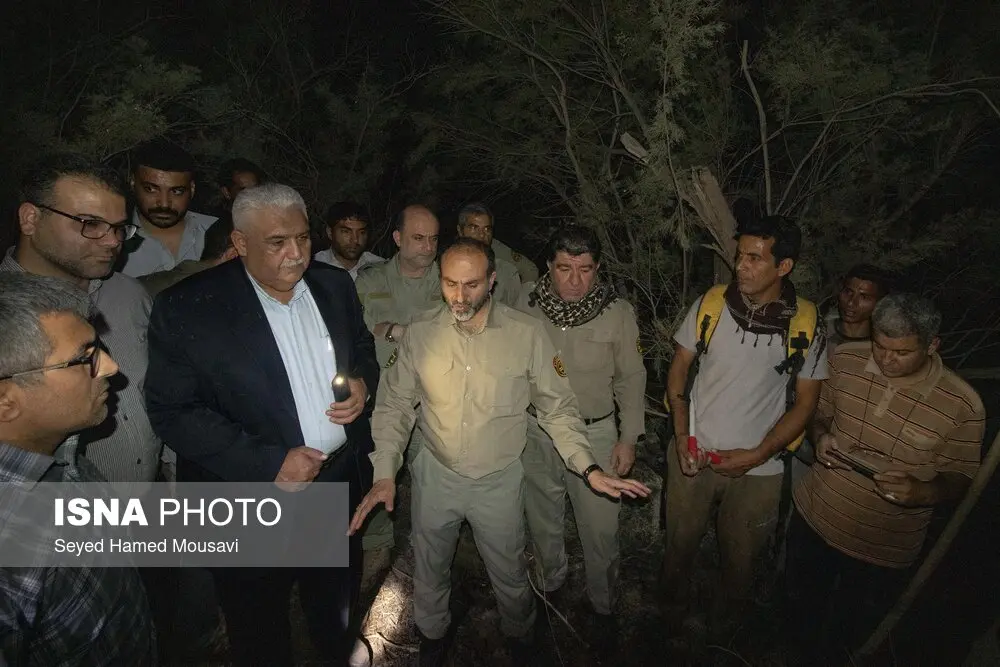آتش سوزی پارک ملی کرخه 
