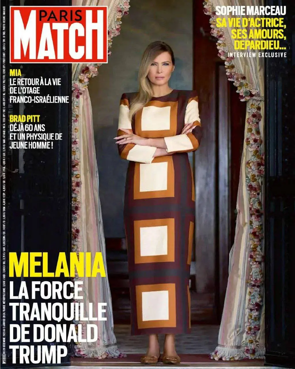 فتوشات های جدید ملانیا ترامپ روی مجله پاریس مچ