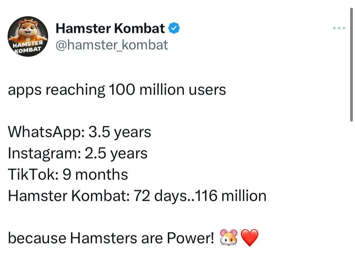افزایش تعداد کاربران همستر کامبت به ۱۱۶ میلیون!