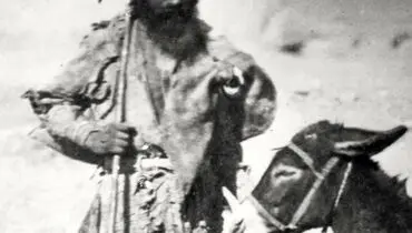 خانوادۀ قحطی‌زدۀ ایرانی در زمان ناصرالدین شاه
