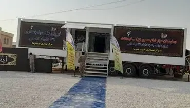 بیمارستان صحرایی مجهز سپاه در مرز خسروی دایر شد