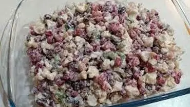  طرز تهیه سالاد انار و گل کلم
