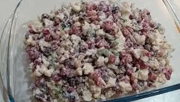  طرز تهیه سالاد انار و گل کلم
