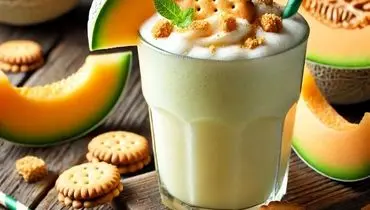 طرز تهیه فراپه طالبی با بیسکوییت ویژه تابستان 