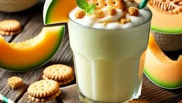 طرز تهیه فراپه طالبی با بیسکوییت ویژه تابستان 