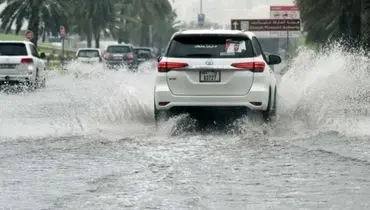 وضعیت اسفناک خیابان های دبی پس از سیلاب روزهای اخیر+ فیلم