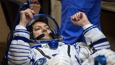 رکورد شکنی فضانورد روس