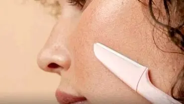 شیو کردن با ژیلت برای زنان 
