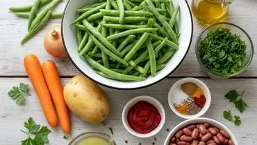 شام امشب با من: خوشمزه‌ترین خوراک لوبیا؛ یک غذای سالم و متفاوت!