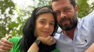 استوری جدید نفس بازغی در آغوش پدر!