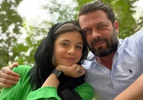 استوری جدید نفس بازغی در آغوش پدر!