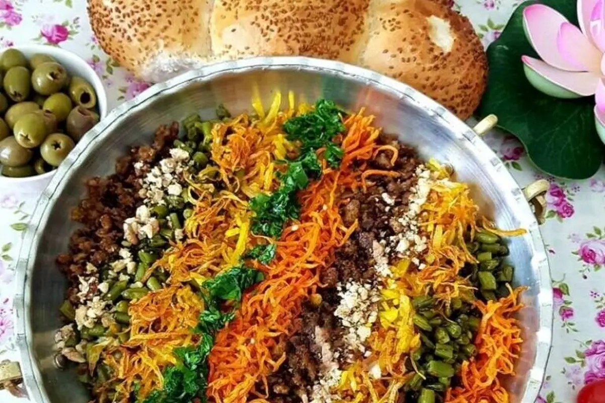 طرز تهیه خوراک قفقازی با گوشت چرخ کرده