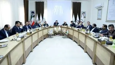 نشست مدیرعامل بانک صادرات ایران با تولید کنندگان و فعالان اقتصادی کاشمر