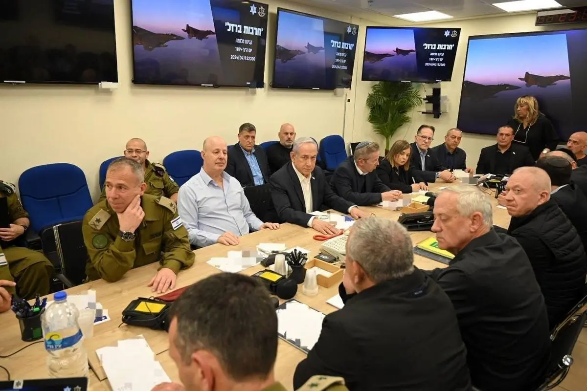 برگزاری جلسه اضطراری کابینه جنگ رژیم صهیونیستی با حضور نتانیاهو+ عکس