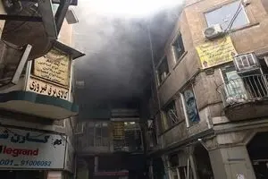 آخرین وضعیت کوچه برلن پس از آتش سوزی + فیلم