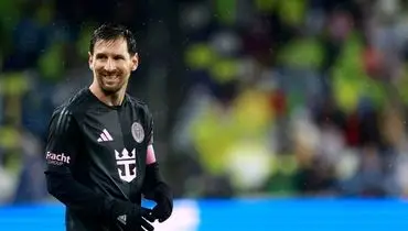 کیسه بوکس مسی در آمریکا!