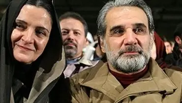 «گلاب آدینه و مهدی هاشمی» در حاشیه جشنواره فجر؛ سال 73