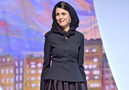 لیلا حاتمی در پشت صحنه فیلم «بت»