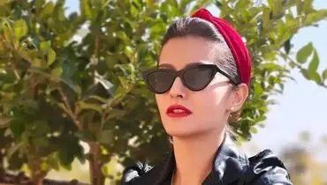 پردیس احمدیه با ژست یوگا و استایل مشکی+عکس
