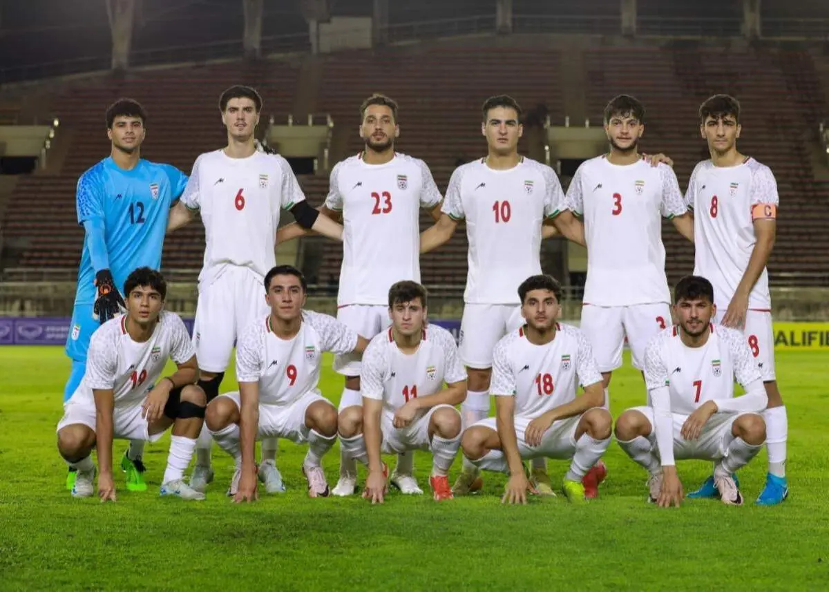 ترکیب جوانان ایران مقابل ازبکستان 

