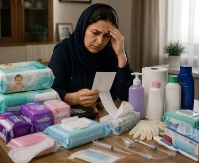 سبد بهداشتی خانوار چقدر آب می‌خورد؟
گرانیِ خاموش زیر سقف خانه‌ها؛ لوازم بهداشتی چقدر گران شده‌اند؟ | تورم به هزینه مراقبت از سالمندان و بیماران رسید