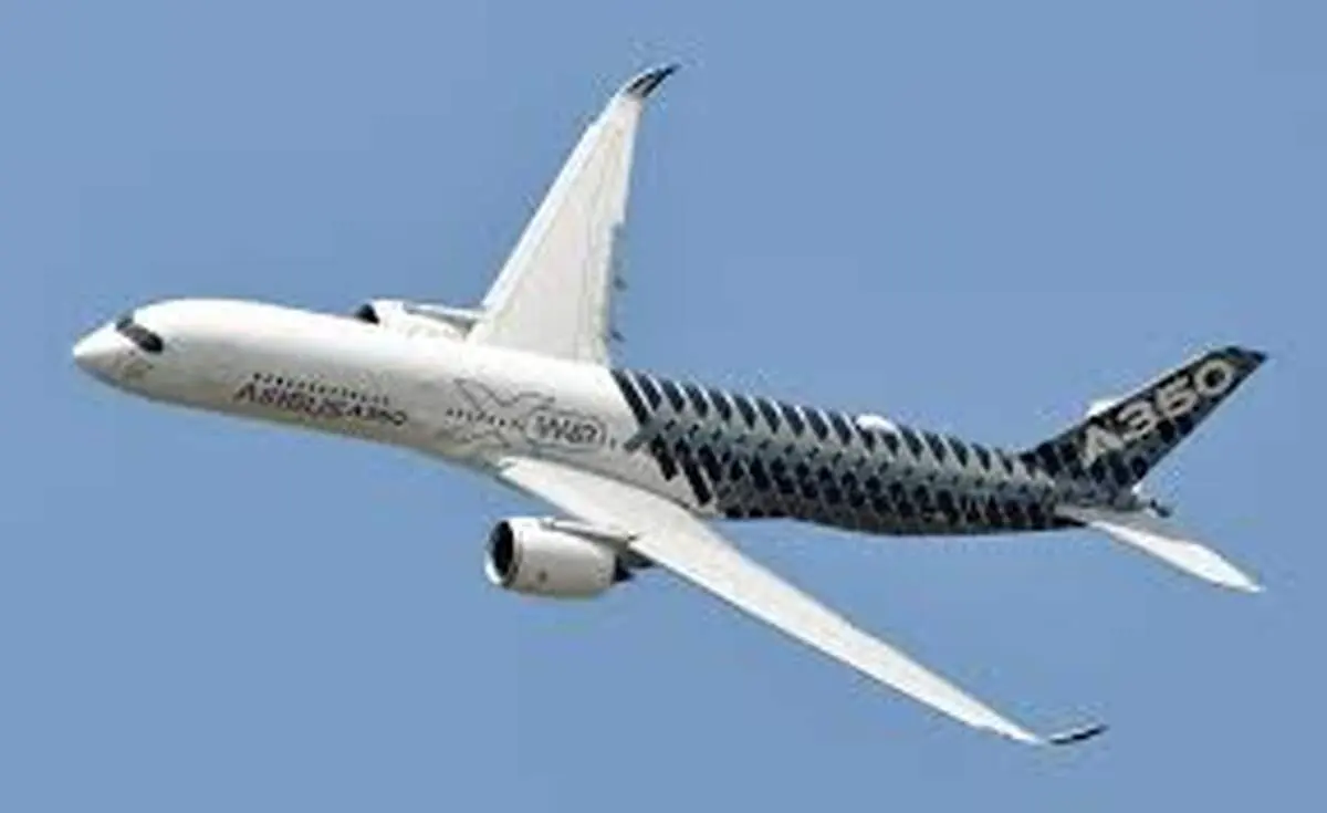 انعطاف پذیری خارق العاده بال ایرباس A350 + فیلم