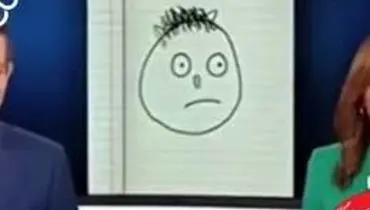 مجری از شدت خنده، سقوط کرد؛ نقاشی عجیب مالک سوپر مارکت از یک سارق!+ فیلم