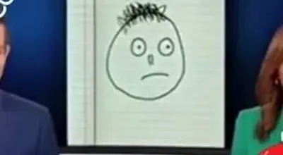 مجری از شدت خنده، سقوط کرد؛ نقاشی عجیب مالک سوپر مارکت از یک سارق!+ فیلم