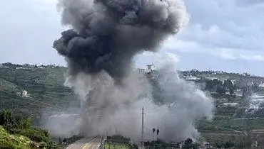 فوری؛نقض آتش بس در لبنان؛انفجار زنجیره ای ساختمان ها دربنت جبیل