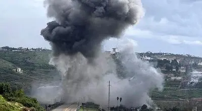 فوری؛نقض آتش بس در لبنان؛انفجار زنجیره ای ساختمان ها دربنت جبیل