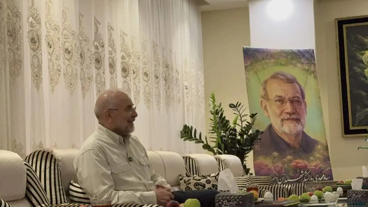 قالیباف درباره شهید لاریجانی: شهادت، پاداش صبر و رفتار او بود