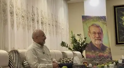 قالیباف درباره شهید لاریجانی: شهادت، پاداش صبر و رفتار او بود