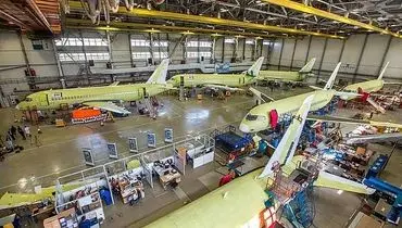 در داخل کارخانه هواپیماسازی سوپرجت پیشرفته روسی چه می گذرد؟ 