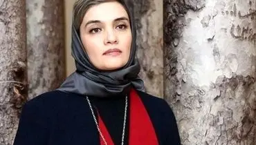 «میترا حجار» در کنار «حسین باری» در پشت‌صحنه «یادم تو را فراموش»