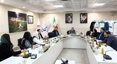 برگزاری نشست کارگروه طراحی لباس کاروان ایران در بازی‌های پاراآسیایی 