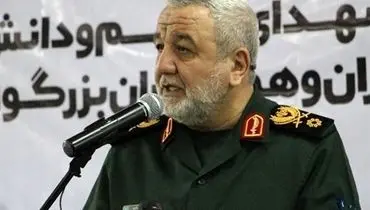 مشاور فرمانده کل سپاه: دشمن با «ایران جدید» مواجه شد/ برآوردهایشان ۱۵ سال عقب بود!