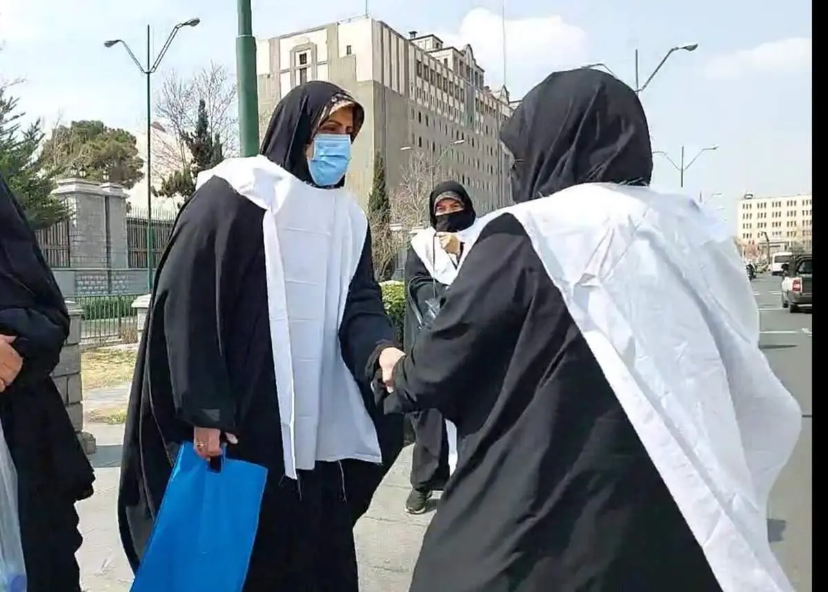 برخورد قاطع پلیس با تحصن غیرقانونی مقابل مجلس