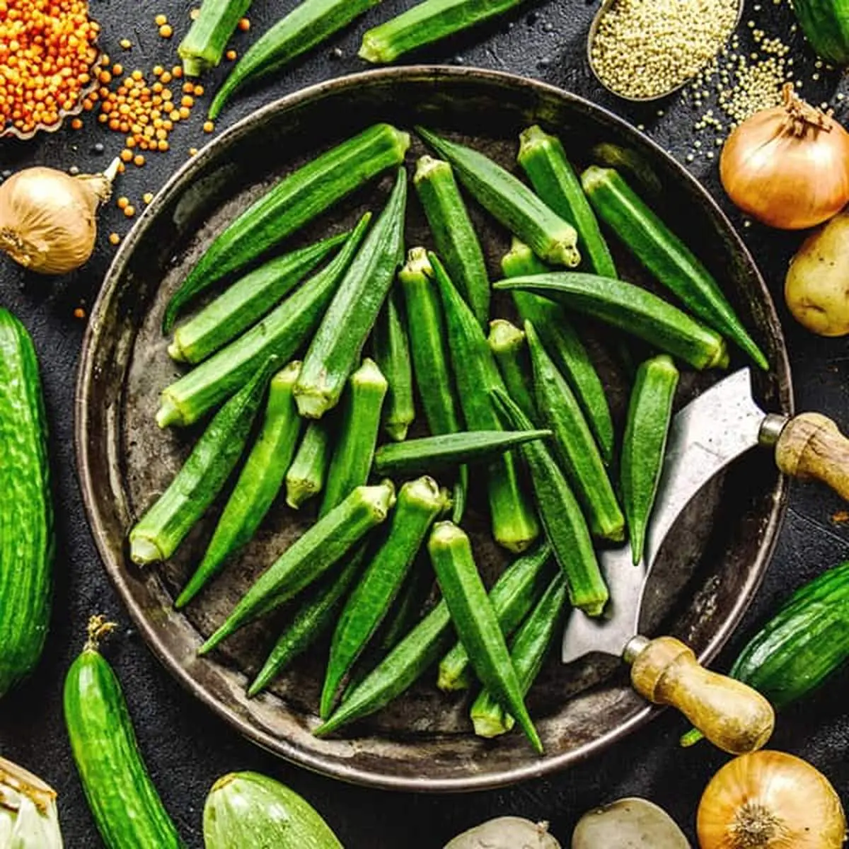 چگونه از لیز و لزج شدن بامیه  در غذا جلوگیری کنیم؟