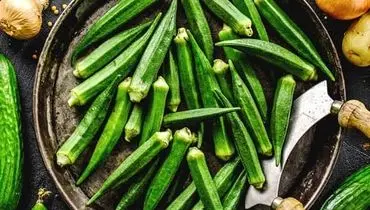 چگونه از لیز و لزج شدن بامیه  در غذا جلوگیری کنیم؟