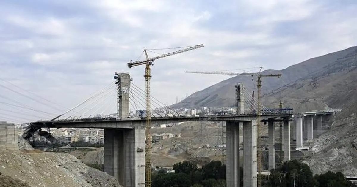 خبر جدید از  عملیات بازسازی پل B۱ کرج